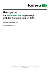 Icotera i4882-00 User Manual