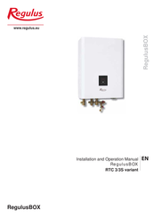 Regulus RegulusBOX RTC 3S Installation And Operation Manual