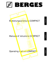 Berges COMPACT 2.2 kW Operating Manual
