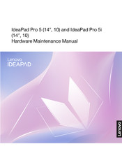 Lenovo IdeaPad Pro 5 14IAH10 1 Hardware Maintenance Manual