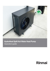 Rinnai HydraHeat Split Operation Manual