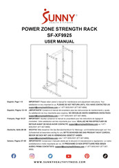 Sunny Health & Fitness POWER ZONE SF-XF9925 User Manual