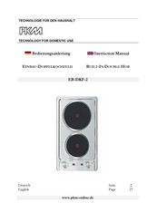 Pkm EB-DKF-2 Instruction Manual