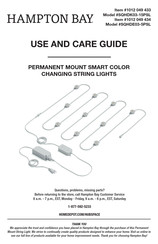 HAMPTON BAY SQHDK03-15PSL Use And Care Manual