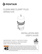 Pentair CLEAN AND CLEAR PLUS CCP520 Installation And User Manual