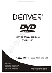 Denver DVH-1212 Instruction Manual