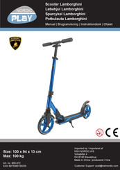 NSH NORDIC NORDIC PLAY 805-972 Manual