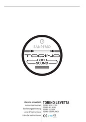 Sanremo TORINO Instruction Booklet