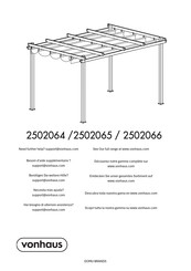 VonHaus 2502065 Manual