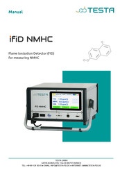 Testa iFiD Mobile NMHC Manual