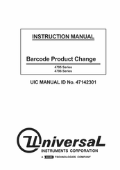 Dover UniversaL 4795 Series Instruction Manual