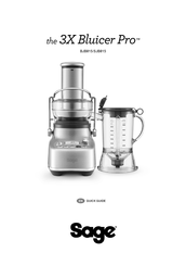 Sage the 3X Bluicer Pro SJB815BSS2GUK1 Quick Manual