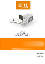 TE Connectivity APT-6A Operating Manual