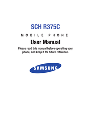 Samsung SCH R375C User Manual