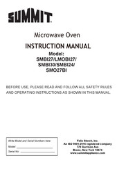 Summit LMOBI27 Instruction Manual