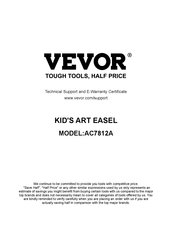 VEVOR AC7812A Manual