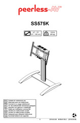 peerless-AV SS575K Manual