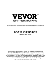 VEVOR KH-CW05 Manual