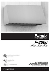 Pando P-2000 Series User And Installation Manual