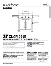 Black Stone PATIO 2104 Owner's Manual