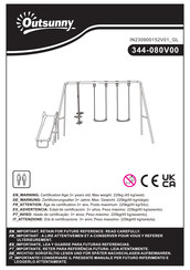 Outsunny 344-080V00 Manual