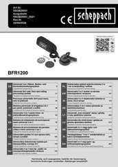 Scheppach 5903825901 Translation Of Original Instruction Manual