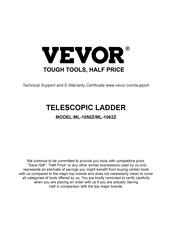 VEVOR ML-1062Z Manual