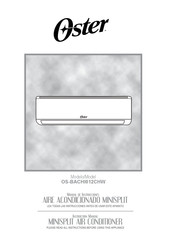 Oster OS-BACHI012CHW Instruction Manual