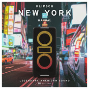 Klipsch NEW YORK Manual