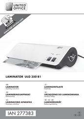 UNITED OFFICE 277383 Operating Instructions Manual