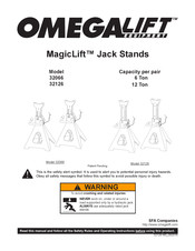 Omega Lift Equipment MagicLift 32126 Manual