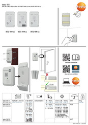TESTO 164 H1 Quick Start Manual