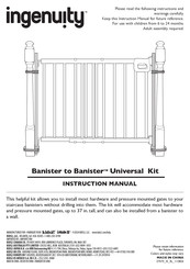 ingenuity Banister to Banister Universal Kit Instruction Manual