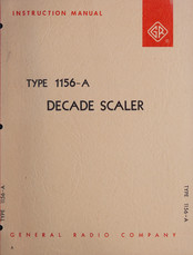 GENERAL RADIO COMPANY 1156-A Instruction Manual