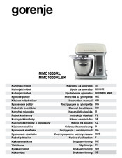 Gorenje MMC1000RLBK Instruction Manual