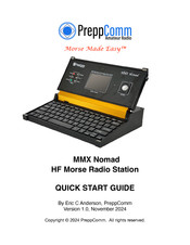 PreppComm MMX Nomad Quick Start Manual