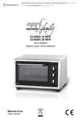 Melchioni CLASSIC 18 NEW User Manual