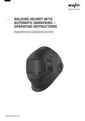 EWM POWERSHIELD GUARDIAN ECLIPSE Operating Instructions Manual