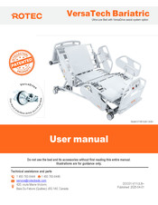 Rotec VersaTech Bariatric V1100 ULB+ User Manual