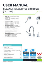 Gentec CLEANLINE CAPLF0030PR User Manual