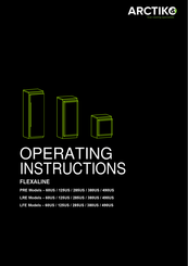 Arctiko FLEXALINE PRE490US Operating Instructions Manual