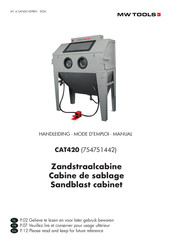 MW TOOLS CAT420 Manual