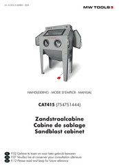 MW TOOLS CAT415 Manual