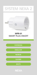 Nexa WPR-01 Manual