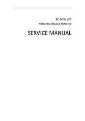 Mindray BC-5000 VET Service Manual