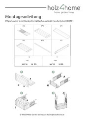 holz4home H4H181 Assembly Instruction Manual