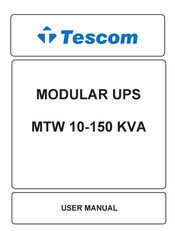 Tescom MTW User Manual