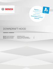 Bosch HDD80052UC Use And Care Manual