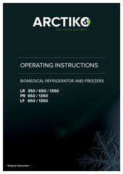 Arctiko PR 1350 Operating Instructions Manual