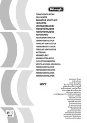 DeLonghi HVY1020.W Instructions Manual